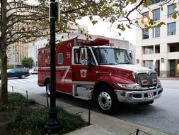 beautiful Baltimore Fire Ambulance