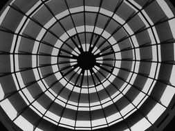 Roof Architecture Black White