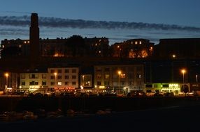 Picture of the Night city