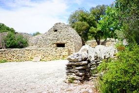 Beehive Hut Bories rotunda