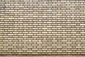 yellow brick textured wall