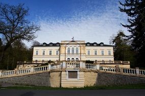 old building in Bilina, Czech Republic