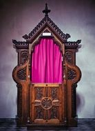 Confessional, Church booth for confession