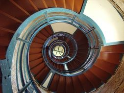 Staircase inside of Lighthouse