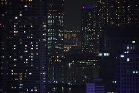 night view of tokyo