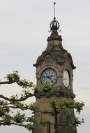 clock tower in DÃ¼sseldorf, Germany