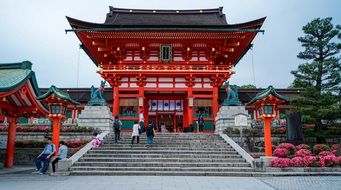 Fushimi Inari-Taisha traditional Shrine