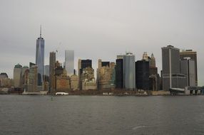 skyline of New York