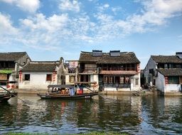 landscapes of the ancient city of Xitang