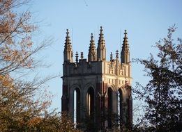 gothic church tower