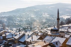 Landscape of Historic town