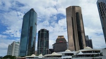 modern cityscape in brisbane