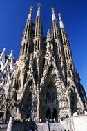 Temple of the Holy Family in Barcelona