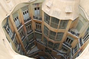 construction art in barcelona