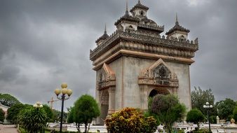 Patuxai Monument in Laos