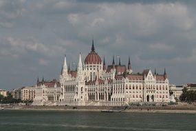 Hungarian Parliament Building at danube river, hungary, Budapest