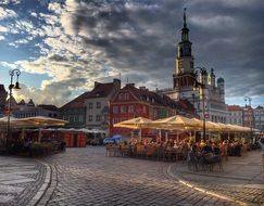 square in front of the town hall is poznan