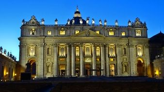 Italy Rome st Peter's basilica