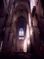 gothic cologne cathedral symmetry