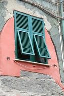 Shutters Houses Italy