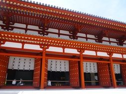 large auditorium Yakushiji Nara