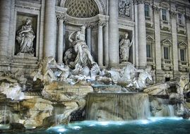 nice Fountain Trevi Rome