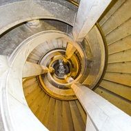 spiral staircase in the tower