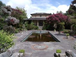 tea house in botanical park, Ireland