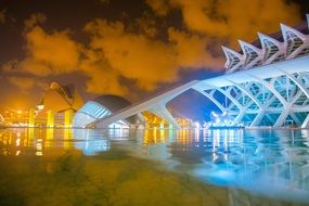 valencia city of arts and sciences In action