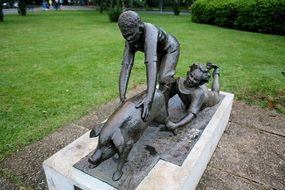 monument in Ibirapuera Park, Brazil