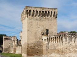 aged City Wall, france, Avignon