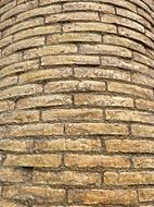 brick wall of the fortress