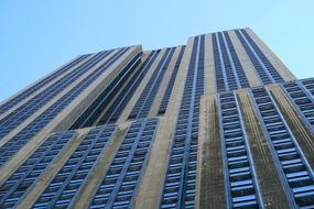 Empire State Building with multiple windows