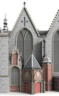 Oude Kerk Amsterdam Architecture facade