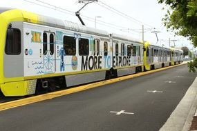 Train in Santa Monica