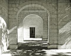 Archway in the church