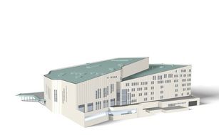 Aalto Theater Building drawing