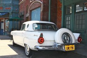 classic car in universal studio singapore