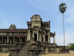 ancient religion temple in Cambodia