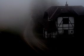 Photo of haunted house