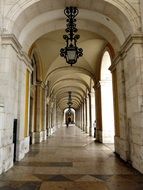 photo of gallery marble arch in Lisbon