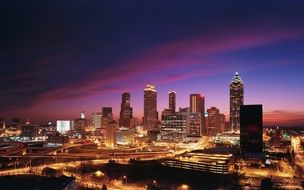 Atlanta City Downtown