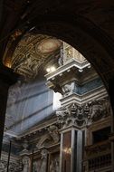 interior of the Roman church