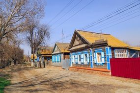 village in the Russian outback