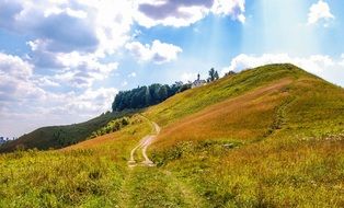 Landscape of Izborsk