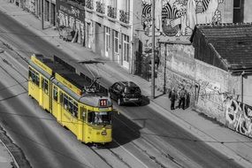 Train in Belgrade