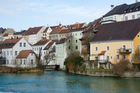 historic city near the river