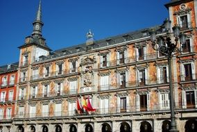 Plaza Mayor in Madrid in Spain