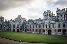 photo of european historical castle