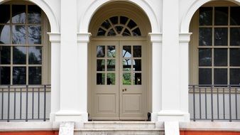 elegant Door Building Entrance